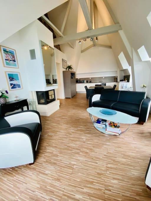Le Grand Large Superbe Appartement Vue Sur Mer Hautot-sur-Mer المظهر الخارجي الصورة